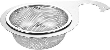 Stainless Steel Sink Faucet Hanging Organizers Strainer Basket for Effective Wet Dry Sorting and Produce Preparation Compacts Kitchen Garbage Strainer