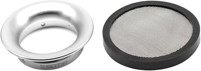Carburetor Carb Velocity Stack Air Filter Cleaner Modified Trumpet Aluminum Alloy with Sponge Filter Steel Mesh for PWK32-34mm Short Style Fast Intake Suggest for Small Displacement (Silver, 55mm)