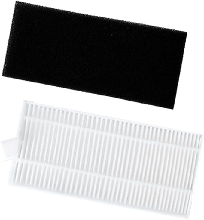 Replacement Filter for Thamtu T21 Robot Vacuum, Washable and Reusable HEPA-Style Air Purifying Filter, Removes of Dust Particles Down to 0.3 Microns, 5-Pack