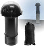 Vent Stack Pipe Filter with Mushroom Cap | Eliminates Outdoor Odors | Fits Standard PVC/ABS Pipes | Durable ABS Construction | Long-Lasting Activated Carbon | Earth-Friendlier | Fits 3.0"