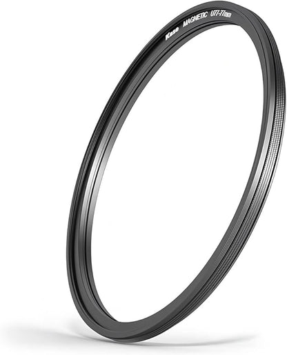 Kase 49mm Magnetic Screw in Adapter Ring Kit, Brass Magnetic to Threaded Filter Adapter Rings for Camera Lenses, Ultra-Thin 3.4mm Profile, Quick-Release Design, Compatible with UV CPL ND Filters