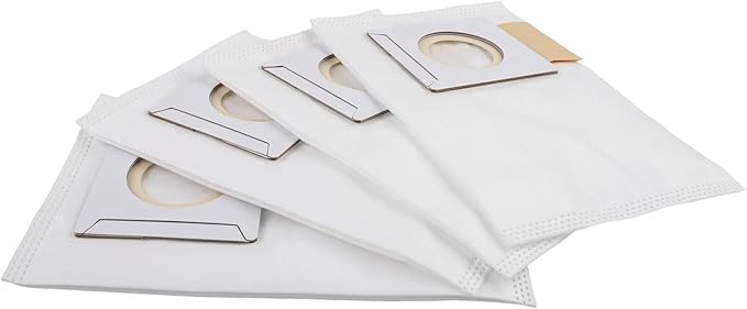5-Layer Electrostatic Fleece 197903-8 Filter Bags With Rubber Seal For 36V 18V X2 Backpack Vacuum XCV05 XCV09 XCV10 Dust Collection 4-Pack ﻿(4 PACK)