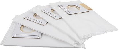 5-Layer Electrostatic Fleece 197903-8 Filter Bags With Rubber Seal For 36V 18V X2 Backpack Vacuum XCV05 XCV09 XCV10 Dust Collection 4-Pack ﻿(4 PACK)