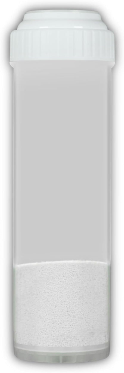 ScaleSlayer 10in Slim Line Drop In, High Capacity (up to 10,000 gals) Water Filter Replacement, Prevents, Removes scale buildup, Fits Traditional 10in Drop In Slim Line Systems (SXP-1027)