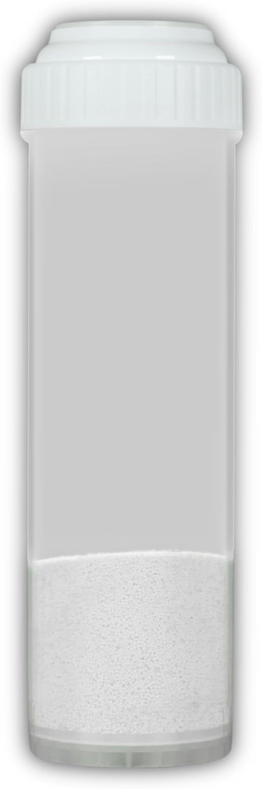 ScaleSlayer 10in Slim Line Drop In, High Capacity (up to 10,000 gals) Water Filter Replacement, Prevents, Removes scale buildup, Fits Traditional 10in Drop In Slim Line Systems (SXP-1027)