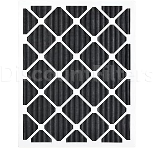 AIRX FILTERS WICKED CLEAN AIR. ODOR 20x25x1 MERV 7 Carbon Pleated Air Filter - Made in the USA - Box of 6