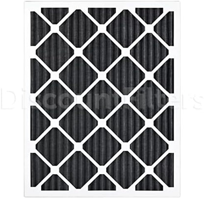 AIRX FILTERS WICKED CLEAN AIR. ODOR 20x25x1 MERV 7 Carbon Pleated Air Filter - Made in the USA - Box of 6