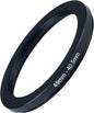 49mm to 40.5mm Step-up Adapter Rings Filter Adapter Black Metal Step Down Filter Ring Adapter Compatible with All Brand UV CPL ND Camera Lens Filter Stepping Rings (49mm-40.5mm), (NLY001)
