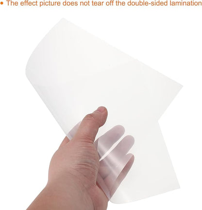 uxcell 4Pcs A4 Gel Light Lighting Filter Overlay Transparent Color Correction Plastic Vinyl PVC Sheets Photography Television Clear,0.2mm