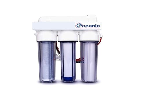 4 Stage - Hydroponics Reverse Osmosis Water Filtration System | 100 GPD | Water Purifier for Indoor or Outdoor Garden Use | Hydroponics Growing System by Oceanic Water Systems.