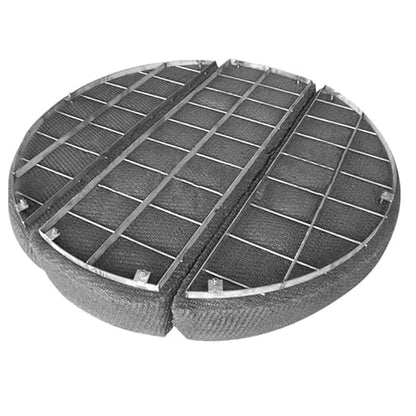Industrial Demister Pad, Stainless Steel Mesh Mist Eliminator for Scrubbers, Distillation Towers, Chemical Processing & Air Pollution Control (Custom Sizes & Materials)
