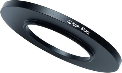 40.5mm to 67mm Step-Up Ring Filter Adapter for All Brands UV ND CPL Metal Ring Step-Up Rings Adapter Filter (40.5mm-67mm)