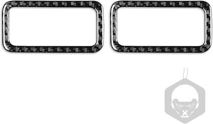 Carbon Fiber Interior Full compatible with BMW X5 2 pieces of mist elimination air vents on both sides-1