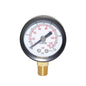 Joywayus Pressure Gauge 0 to 150 PSI Brass 1/8" Male NPT Thread Lower Mount, Multiple Function