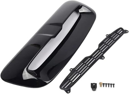51132756095 51132757694 51232752275 Compatible For Mini And Cooper S R55 R56 R57 R58 R59 2007-2013 Hood Air Intake Vent Scoop Kit(Glossy Black)