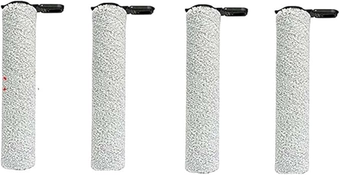 Vacuum Cleaner Accessory Steam Floor Cleaner Roller Brush Includes 4 Pieces, Compatible For Tineco Floor ONE S7.