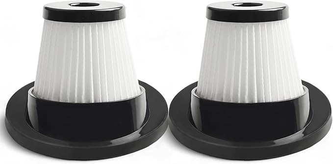 2Pack Vacuum Filter Replacement, Washable and Reusable Handheld Vacuum Filter, For Cordless Vacuum Cleaner for VL189 Upright (2 PACK)
