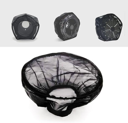 Motorcycle Air Cleaner Filter Waterproof Brreather Rain Sock Black Protective Cover For Harley Air Cleaner Kits XL 1200 Touring Softail Dyna (For RSD Style)