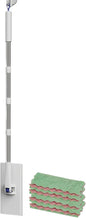 Flat Mop - Reusable Scrubber Cleaning Tools, Dust Cleaner Flat Mop For Kitchen Bathroom Tile Car Apartment Living Room Bedroom Glass Ceiling Pet Hair