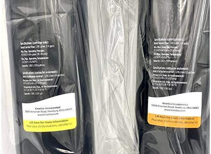 Kinetico K2 or K5 Water Systems Taste Odor and Sediment Pre Filter Cartridge 9309A Yellow & 9306B Orange