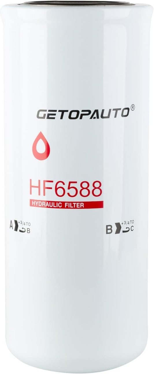 HF6588 Oil Filter fits Fleetguard HF6588 Oil Filter,Caterpillar Industrial Construction D5N, D5N, Caterpillar Tractor 70C, 85D
