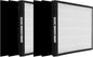 IAF-H-100D Idylis D Replacement Filter Size D, Compatible with Idylis AC-2118, AC-2123, IAP-10-280 Air Purifier Devices, 2 H13 True HEPA Filters + 4 Activated Carbon Pre-filters