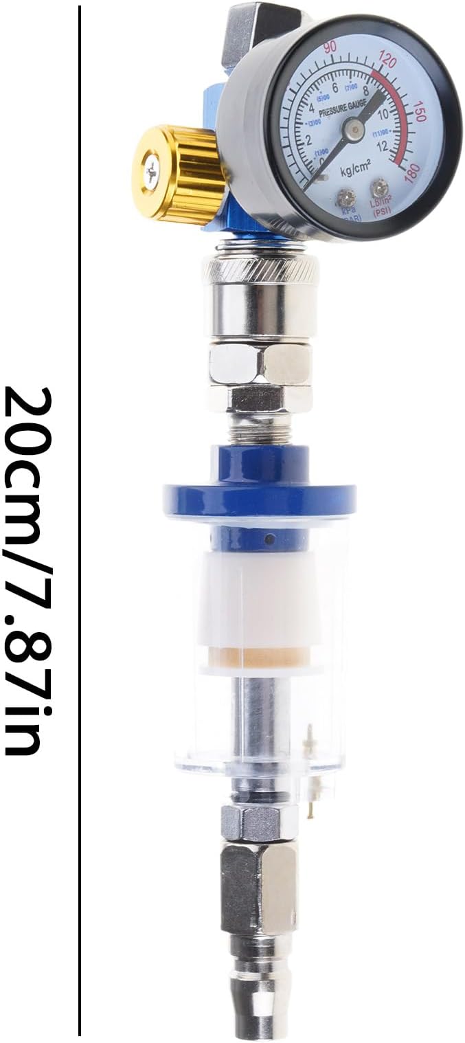 Pneumatics Tool Air Sprayer Paint Oil Water Separator Filter with Pressure Gauge Pressure Regulator Equipment Filter