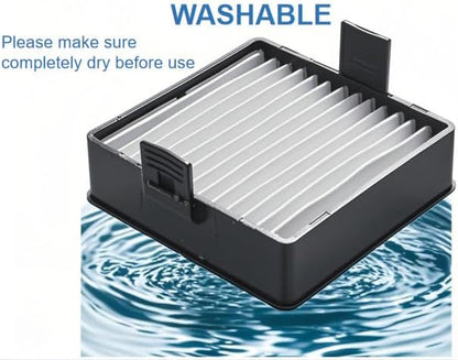 A32VC04 filter compatible with Ryobi handheld vacuum filter holder assembly, suitable for P712, P713, P714K, replacement for 019484001007, 533907001 (4 pieces + 1 brush)
