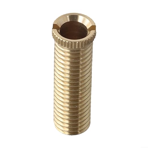 Sink Strainer Screw Connector Brass Alloy Bolts for Wash Basin Strainer Bath Waste Bolt Kitchen Sink Basket Filter Slotted Design for Easy Tightening Copper Color(Brass 4cm)