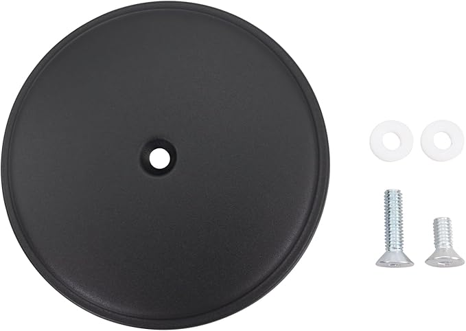 18-761 Air Cleaner Outer Cover for Billet Sucker and Big Sucker Stage, Black Cover Compatible with Most Harley Davidson Models
