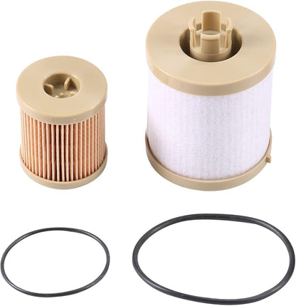 FD4616 Diesel Fuel Filter replacement for 2003-2007 Ford 6.0L F250 F350 F450 F550 Super Duty 2003-2005 Excursion Power stroke includes lower lifter pump and upper fuel bowl filter 3C3Z9N184CB