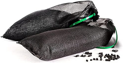 OdorHog Vent Stack Pipe Filter, PVC Inline Model - Removes Outdoor Septic and Sewer Odor Problems (4.0-inch)