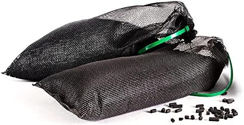 OdorHog Metal Cap Slip On Vent Stack Pipe Filter 4" Black ABS, Removes Outdoor and Sewer Odor Problems (4.0-inch)