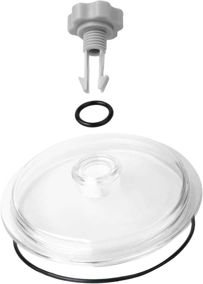 Pool Leaf Trap Cover Lid – Sand Filter Replacement Kit | Leaf Catcher Filtration Cap for Specific Model Pumps Repair Part Not Compatible with 14 or 16 Inch Equipment Pool Cleaning Accessory