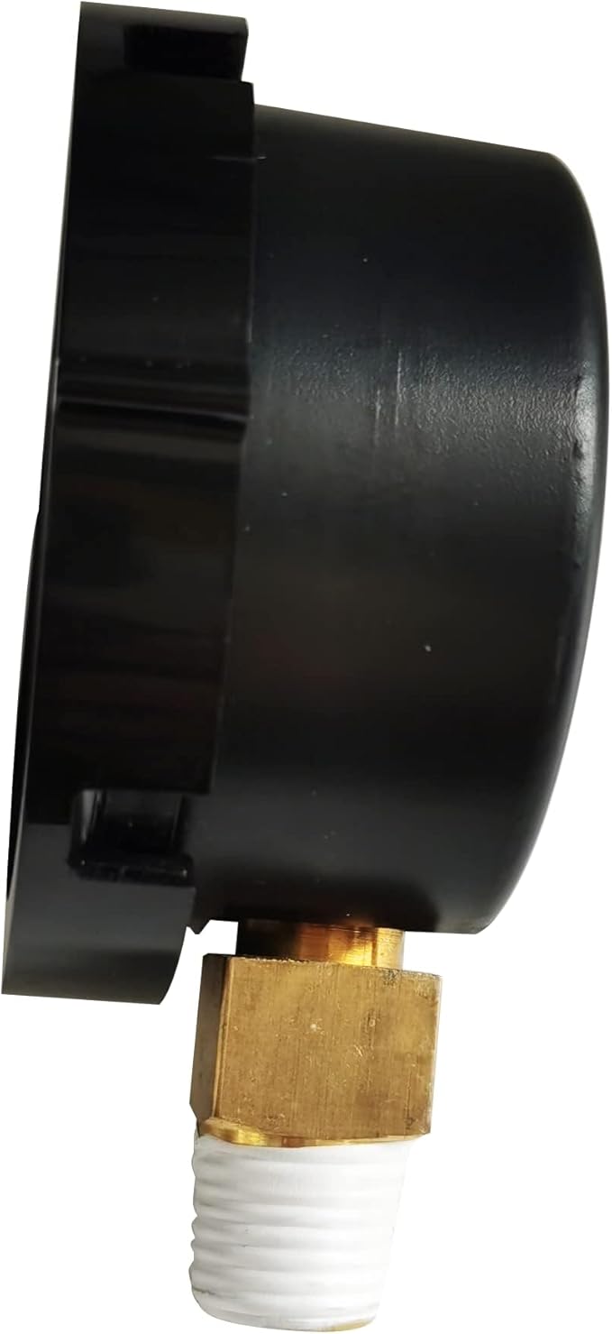 190058 Pressure Gauge Replacement Parts 0-60 PSI Compatible with Swimming Pool and Spa Filters Bottom Mount