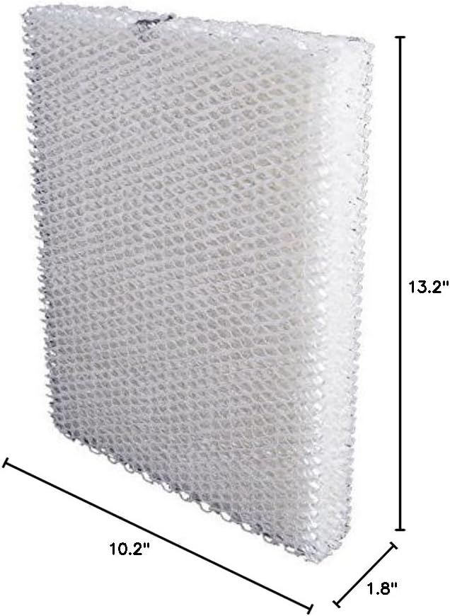 BestAir A35W-PDQ-6 Humidifier Replacement Paper Waterpad Filter, For Aprilaire, American Standard, Bryant, Carrier, Honeywell, Lennox & Totaline Models, 13.2" x 10.2" x 1.8", Single Pack