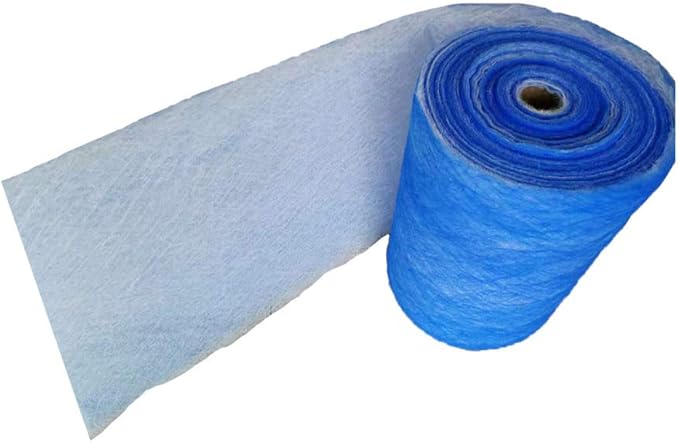 Hiton Paint Booth Exhaust Filter Roll, 40.5"x 100 ft, Spray Booth Filter, Fiberglass Paint Arrestor(18 Gram)