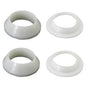 2PCS 56mm (2.2") Flat Silicone Sealing Gaskets - Leak-Proof Washers for Bathroom Sink Drain & Inclined Sliding Joints