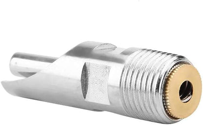 Automatic Pig Drinkers, 5 Pieces Thread Stainless Steel Automatic Pig Nipple Fountains Waterers with Copper Hat Duck Nozzle for Sows Piglets Drinking Water