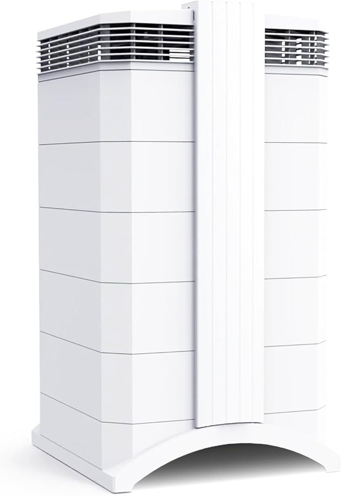 IQAir HealthPro Plus XE Air Purifier - Smart HyperHEPA Filtration for Large Rooms up to 1125 sq ft - Smoke, Viruses, Allergens, Asthma, Mold, Dust, Pets, Swiss Made, WiFi Enabled