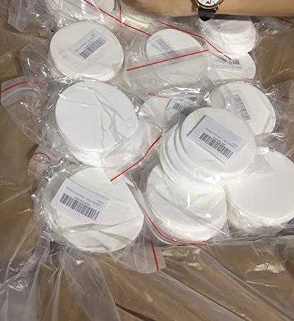12 Synthetic Filter Discs 90mm for a Buchner Funnel and Cut Them fit"Wide Mouth" Size Used for Mushroom Cultivation