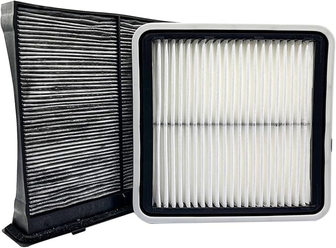 JTBU930-997Engine & Cabin Air Filter Compatible with Subaru Forester (2009-2018), Impreza (2008-2016), XV Crosstrek (2013-2015), Crosstrek Gas (2016-2017), WRX (2015-2021), WRX STI (2015-2018)