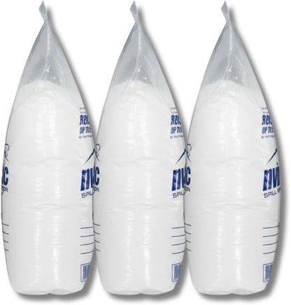 2-N-1 Water-Filtering | Super Absorbent & Encapsulant Spill Cleanup up to 648lbs, Commercial Poultry Bio-Waste, Spilled Liquids, Feed Moisture,Floor Maintenance & More, 1.5 Cu Ft Pack of 3