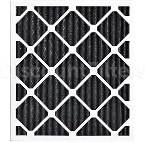AIRX FILTERS WICKED CLEAN AIR. ODOR 18x20x1 MERV 7 Carbon Pleated Air Filter Great For Homes With Dogs Cats & Pets - Made in the USA - Box of 6