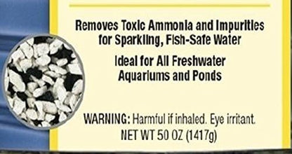 Marineland Diamond Blend 50 Ounces, Ammonia-Neutralizing Zeolite And Carbon, Aquarium Filter Media