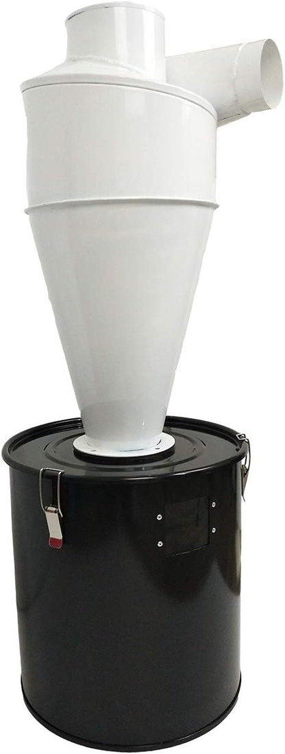 Cyclone Dust Separator Collector 50L Dust Collector Extractor Filter Woodworking for Vacuum,Vacuum Cleaner Collector with 3.94inch Outlet