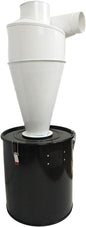 Cyclone Dust Separator Collector 50L Dust Collector Extractor Filter Woodworking for Vacuum,Vacuum Cleaner Collector with 3.94inch Outlet