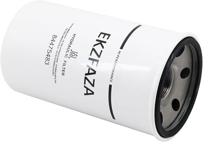 84475483 Hydraulic Oil Filter Replaces 87300043 Compatible with Holland TC18 TC21D TC23DA TC24D TC25 TC26DA TC29 TC30 TC31DA Tractor