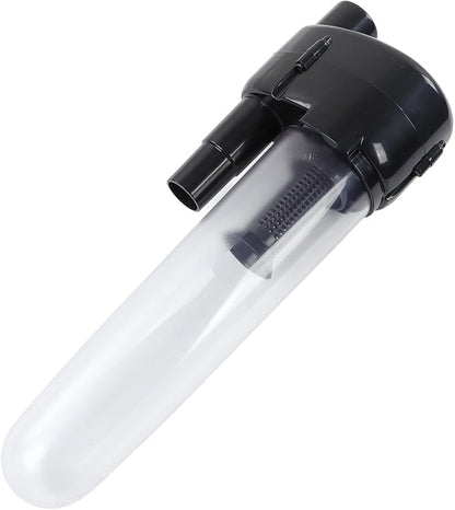 Vacuum Cleaner Filter with 2pcs Connector, ABS Dust Collector for Motor Protection, Compact Lightweight Design - Stable Operation, Efficient Dust Filtering, Easy Installation for