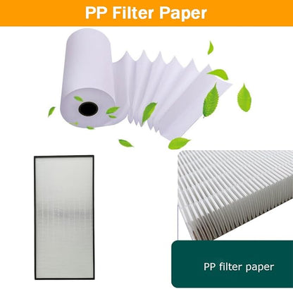 Replacement HEPA Filter for Air Flow Clean Bench 46 x 22 x 2.7 inch FFU Aluminum Fan Filter Unit for Laminar Flow Hood Class 100 Cleanliness HEPA Filter